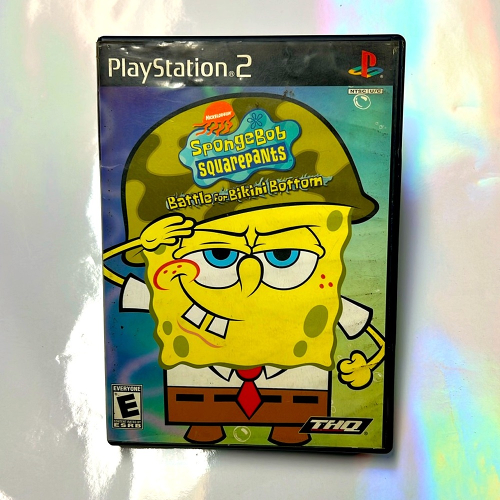 SpongeBob SquarePants battle for bikini bottom ps2 game